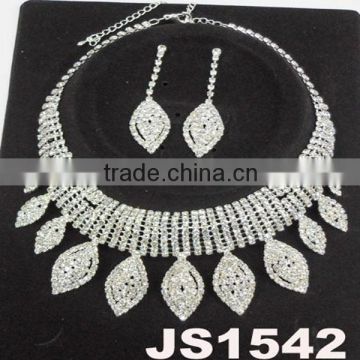 indian arabic rhinestone bridal jewelry sets