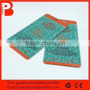 Directly Factory Professional designed Custom clothing recyled paper hang tags