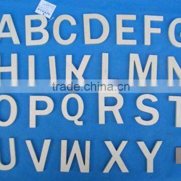 kids study alphabet natural color wooden crafts letters wholesale