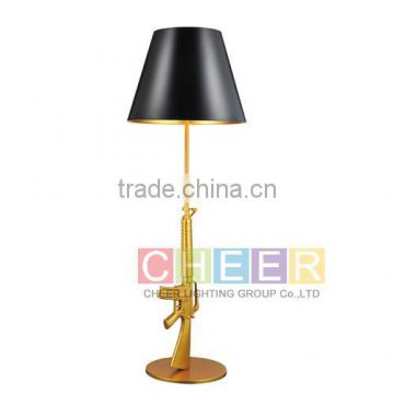 New Modern Designer Lounge Gun Floor Lamp Gold/Silve for Choice