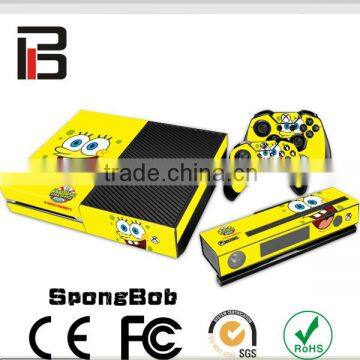 SpongBob pattern for xbox one sticker