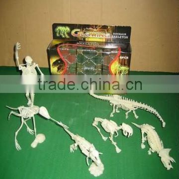 5 set dinosaur skeleton model gift item