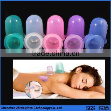 High quality medical body massage silicone cupping set