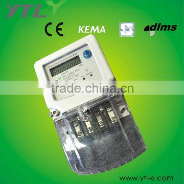 Single phase electric anti-tamper meter