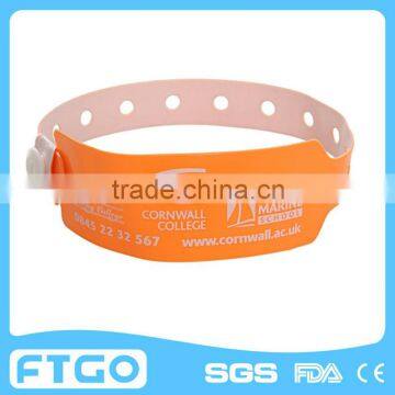One Time Use Waterproof Pvc Wristband/pvc Wrist Band/ Pvc Bracelet Quality Choice photo-3