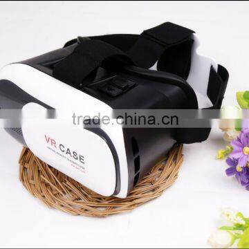 Plastic Google Cardboard Version Virtual Reality 3D Glasses VR Headset vr box v2 custom