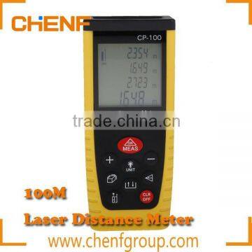 Newest Design Portable Digital LCD high accurate lcd digital laser distance meter 100m portable mini laser range finder