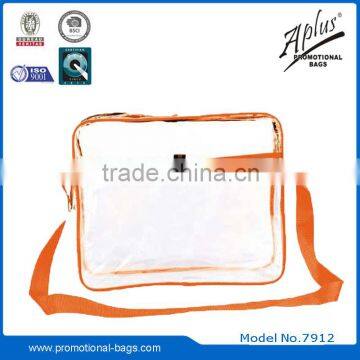 Fashion PVC messenger bag for men