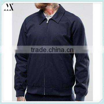 2016 Wholesale Man Jacket In Cotton Twill Fabric In Navy Custom Man Jacket