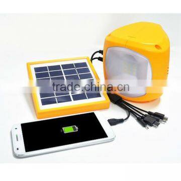 Portable Solar LED Camping Lantern for Camping Lighting Use