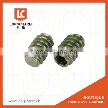 inside and outside teeth thread hollow screw