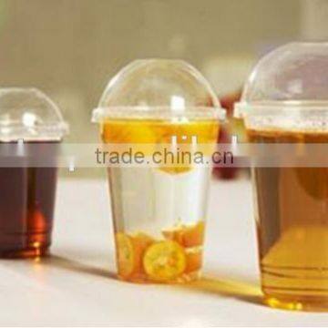 Wholesale 10oz Cheap Disposable Coffee Cups And Lids Pet Material