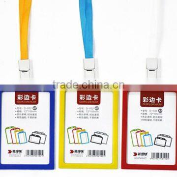 RBD Fashion color name badge holders
