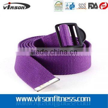 Bottom price useful stretching belts/yoga straps