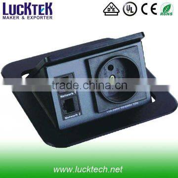 French type Multifunctional hidden desktop socket