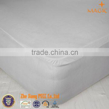 Waterproof Mattress Protector, White, Depth 21-27 cm