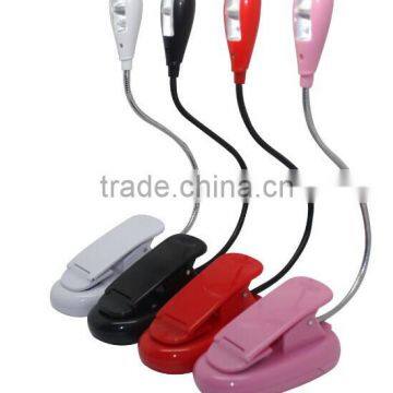 Christmas gifts promotion Flexible Clip On LED Light Lamp For eReader