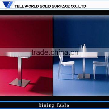 Home Furniture 2 Seaters Dining Tea Table Mini Size photo-3