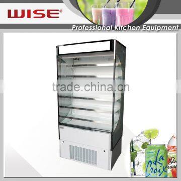 Top Performance Efficient Open Refrigerator Showcase Hotel Equipment