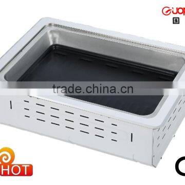 Stainless Steel Electric Pan Grill Steam Hot Pot and Teppanyaki Bbq Grill GEF-2000UCT photo-2