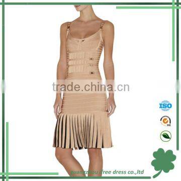 New spaghetti strap girls dress in summer fancy tassel design dress