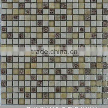 Washable Mix Pattern Ceramic Mosaic Tile