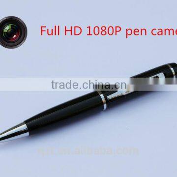 2015 black CMOS 1080p full hd pen recorder pen camera 5MP hidden spy cam PC cam 32GB TF card