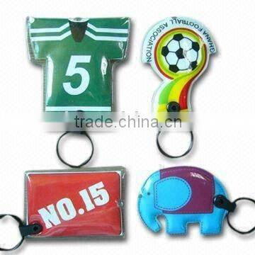 Hotsale custom pvc keychain LED Keychain