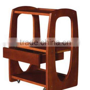 New arrival Spa salon furniture wooden Trolly & Wooden Salon Tool Cart model 3918 3918 #