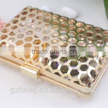 6.5*4.2 Inches Patterned Purse Frame Metal Clutch Bag Frame for Ladies photo-4