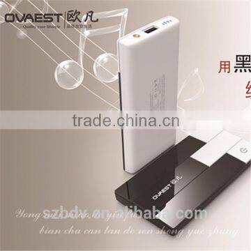 10000mah OVAEST high quality rechargeable latest design power bank