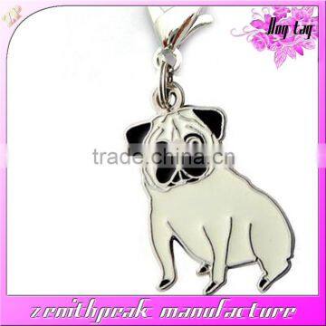 Metal dog tag of Pet ID name