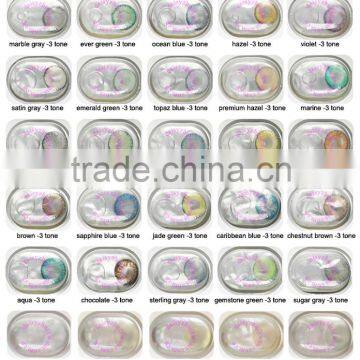 Freshtone Colored Contact Lens Gemstone Green Christmas Make up Cosmetics Korea Color Contact Lenses photo-4