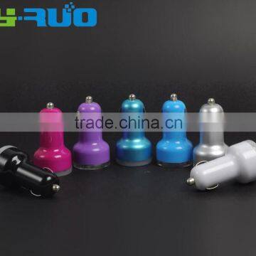 cheapest china mobile phone 5v 2.1A dual usb ports mini car charger for iphone 6s, tablet pc