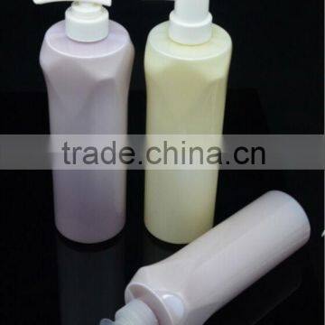 12oz white color plastic shampoo containers bottles