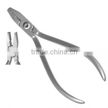 DeLa Rosa Hollow Chop Plier Grooved Wire Forming & Bending Pliers Orthodontic Pliers