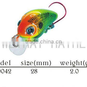 samll size wobbler mini minnow lure