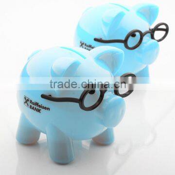 New products plastic pig money box piggy bank