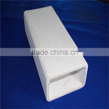 Alumina ceramic square tube 99% al2o3