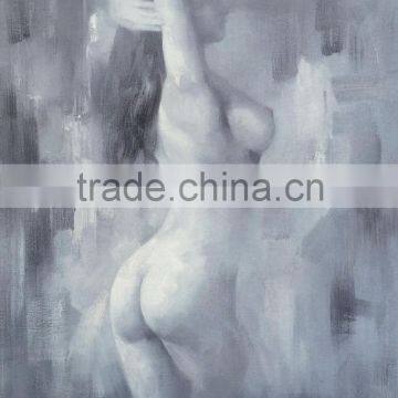 Home Decoration Printed Printing Indian Women Nude Back Oil Painting