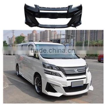 Vellfire W-style body kits fit for Alphard style making like Vellfire W-style body kits FRP material