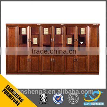 8 Doors Trational Design Wood Veneer Filing Cabinet