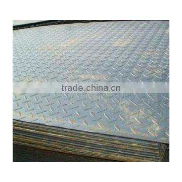 stainless galvanized checkered steel plate