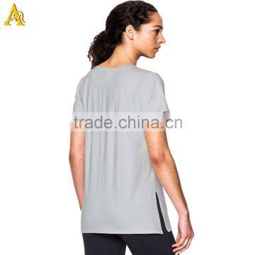 design your own t shirt women printed t Shirt gery casual t shirt for running workout