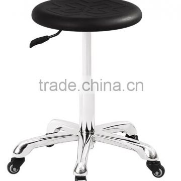 black PU beauty stool M321