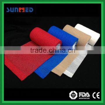 Cohesive bandage non woven