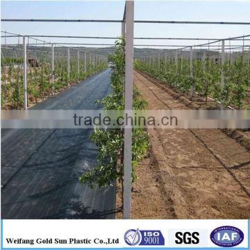 ground cover,weed control mat ,ground cover,silt fence selvedge, pp woven fabric roll low price ,black color,c