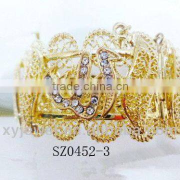 Chinese wholesaler imitation jewellery bracelets zinc bracelets