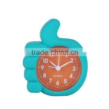 2016 new design hands shape silicon clock