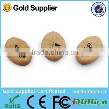 Noble Oem Promotion Gift Usb Set , EU Standard Natural Wood High Quanlity Wood Usb Flash Drive photo-4